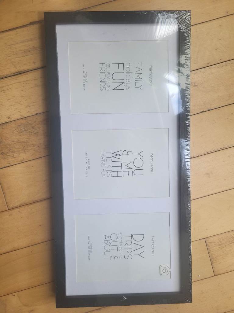 Black photo frame picture frame new