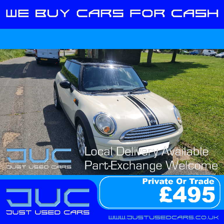 Mini Cooper 1.6 (Manual Petrol) 07 Reg 2007