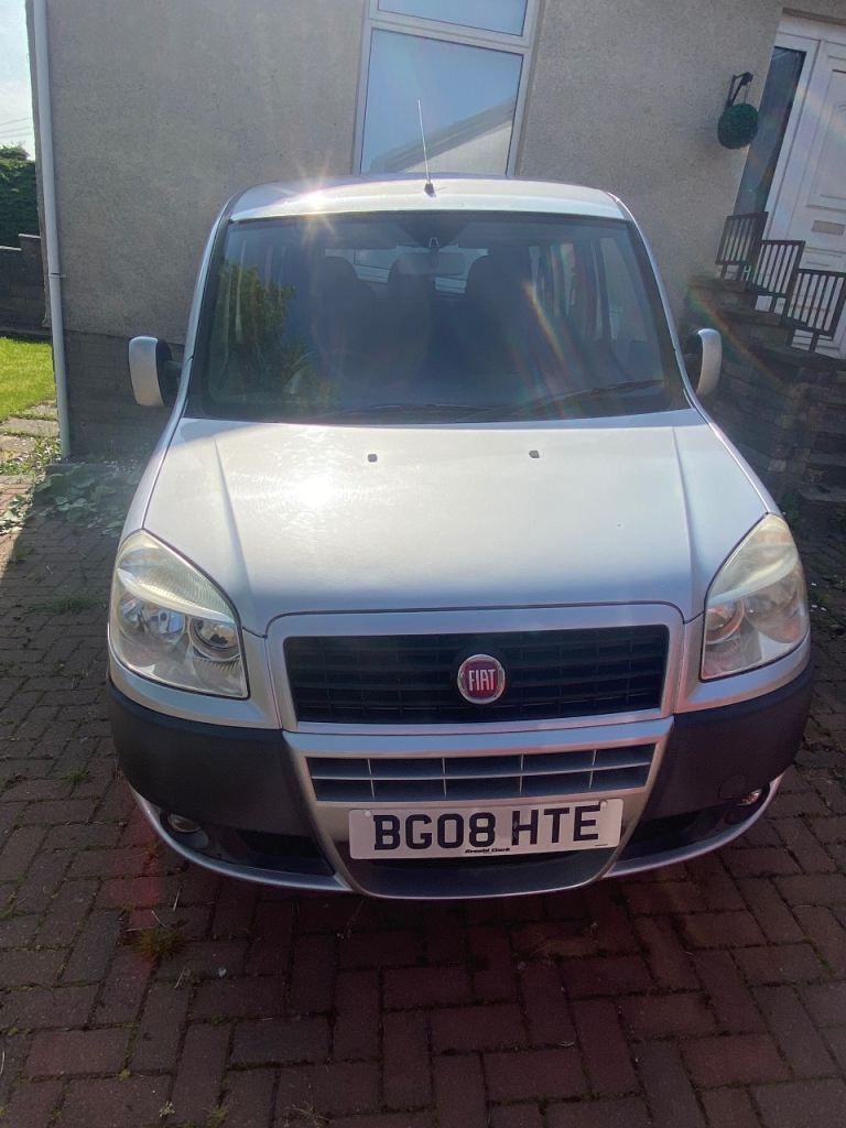 2008 Silver Fiat Doblo Dynamic