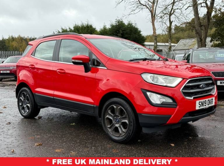 2019 Ford Ecosport 1.0T EcoBoost GPF Zetec SUV 5dr Petrol Manual 125 bhp HATCHBACK Petrol Manual