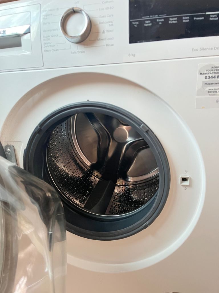 Bosch EcoSilence Drive Washing Machine – 8kg, White