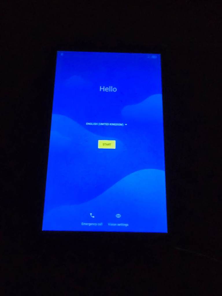 TCL android tablet / 8in screen / read add before responding 