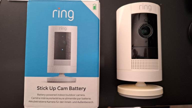 Ring stickup camera