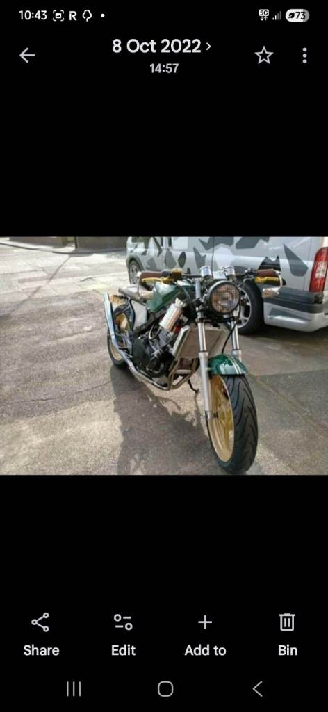 Kawasaki GPZ500CC Cafe Racer