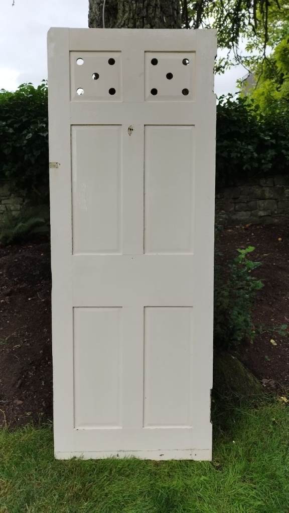 Reclaimed Solid Wood Six Panel Georgian Internal Door