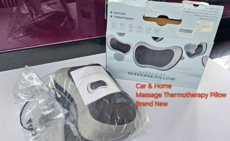 Car & Home Massage Thermotherapy Pillow Brand New