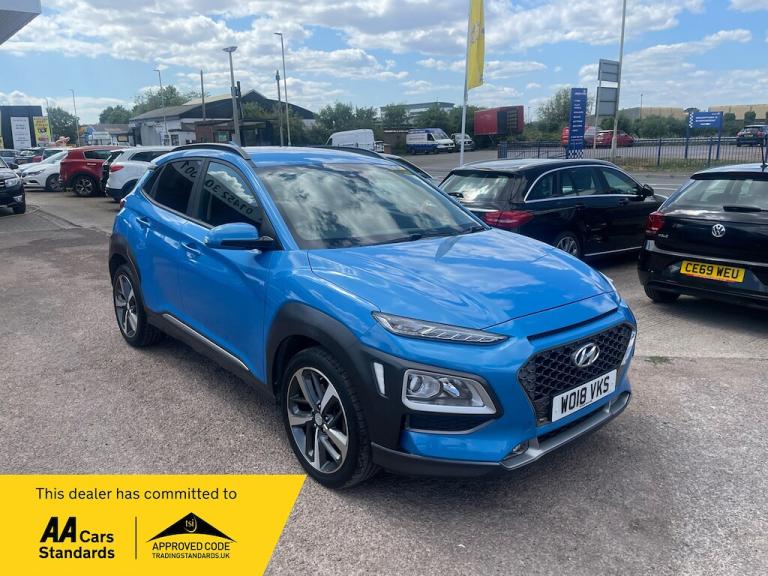 2018 Hyundai KONA 1.0T GDi Blue Drive Premium 5dr HATCHBACK PETROL Manual