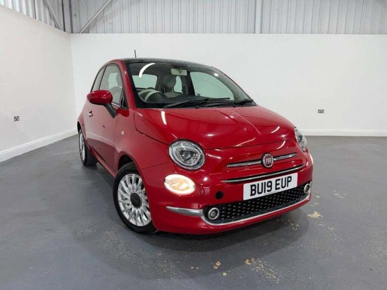 2019 Fiat 500 1.2 Lounge 3dr HATCHBACK PETROL Manual