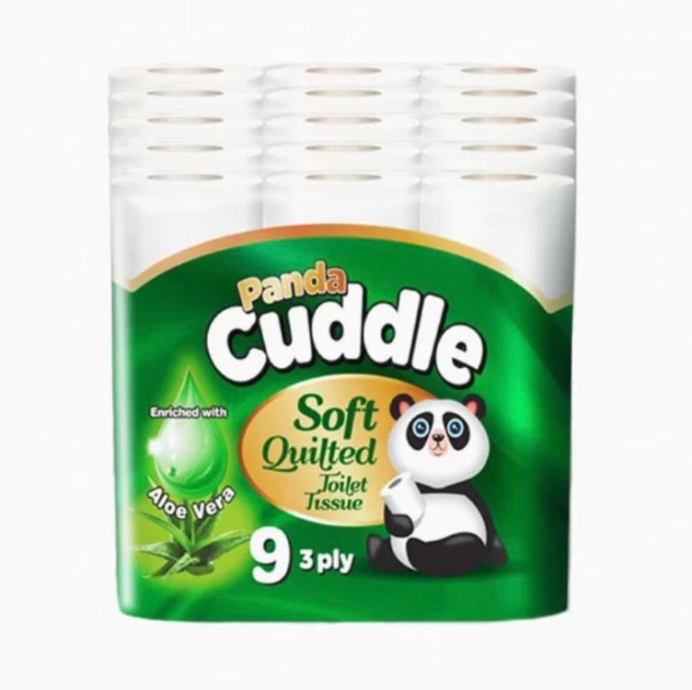 Toilet Rolls 45 in pack Panda Cuddle 3Ply