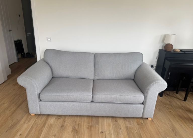 Urgent: Grey 3 Seater Sofa Bed from DFS