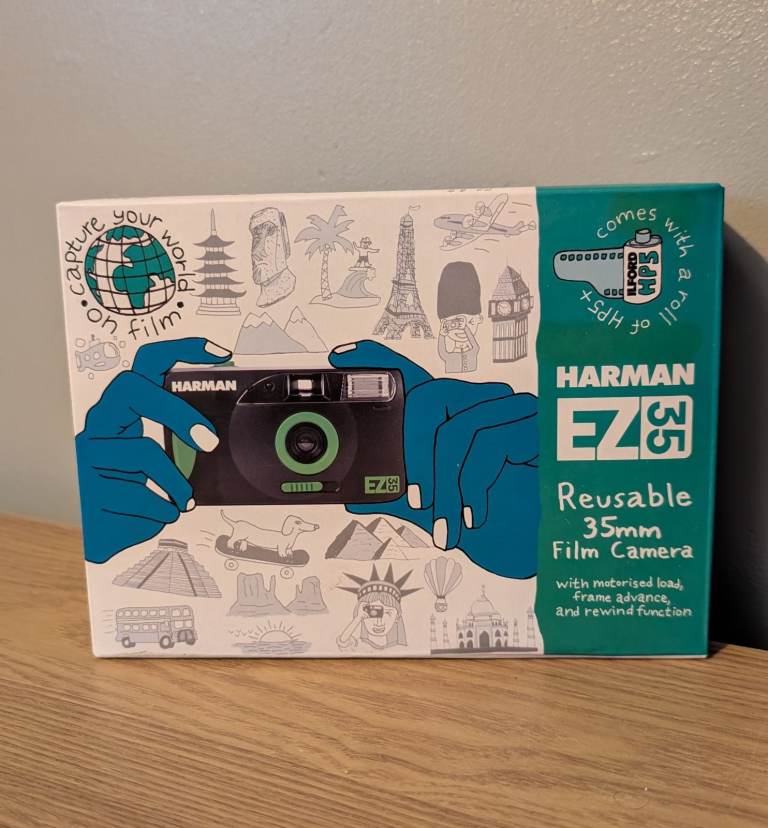 Ilford Harman EZ-35 Reusable 35mm Film Camera - NEW
