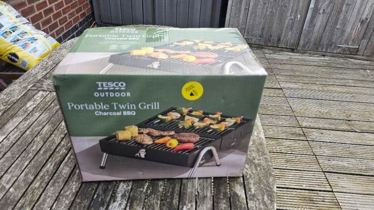  Portable Twin Grill