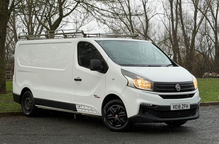 2018 FIAT TALENTO SX 1.6 DIESEL LWB EURO 6 ROOFBARS CARPLAY DRL CRUISE VIVARO TRAFFIC SALVAGE CAT N