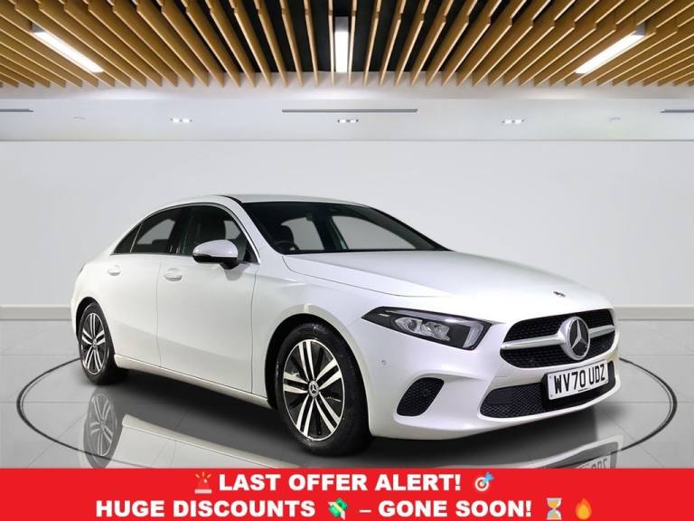 2020 Mercedes-Benz A-Class 1.3 A180 Sport (Executive) Saloon 4dr Petrol 7G-DCT Euro 6 (s/s) (136 ...