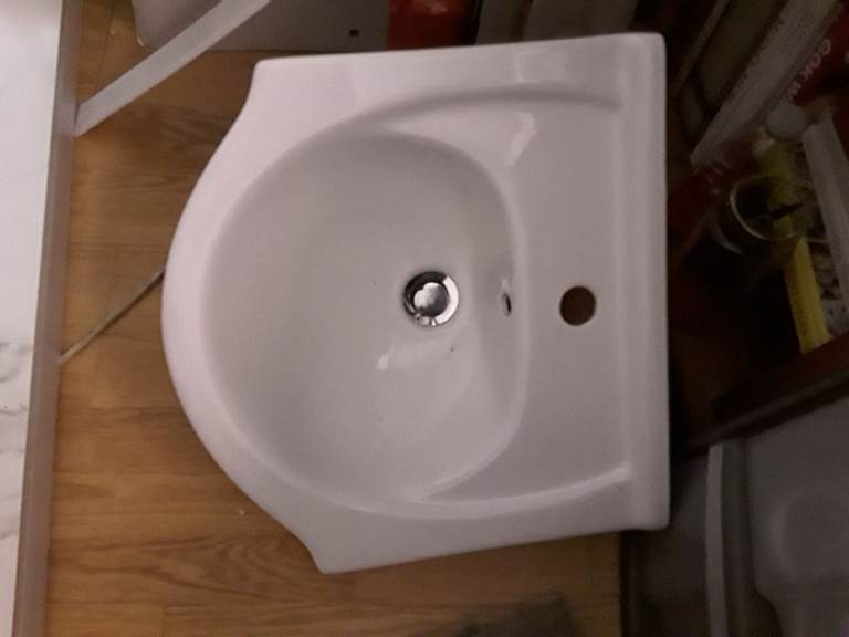 New Cloakroom Basin