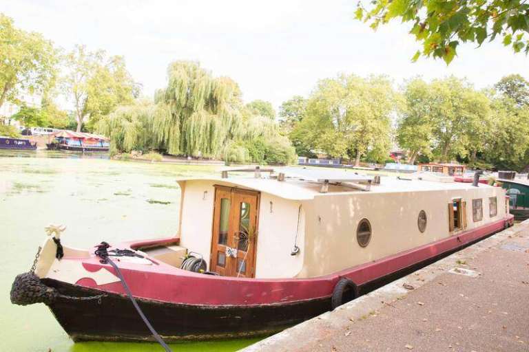 Large Widebeam HouseBoat on the Canal in Hackney | in Hackney, London ...