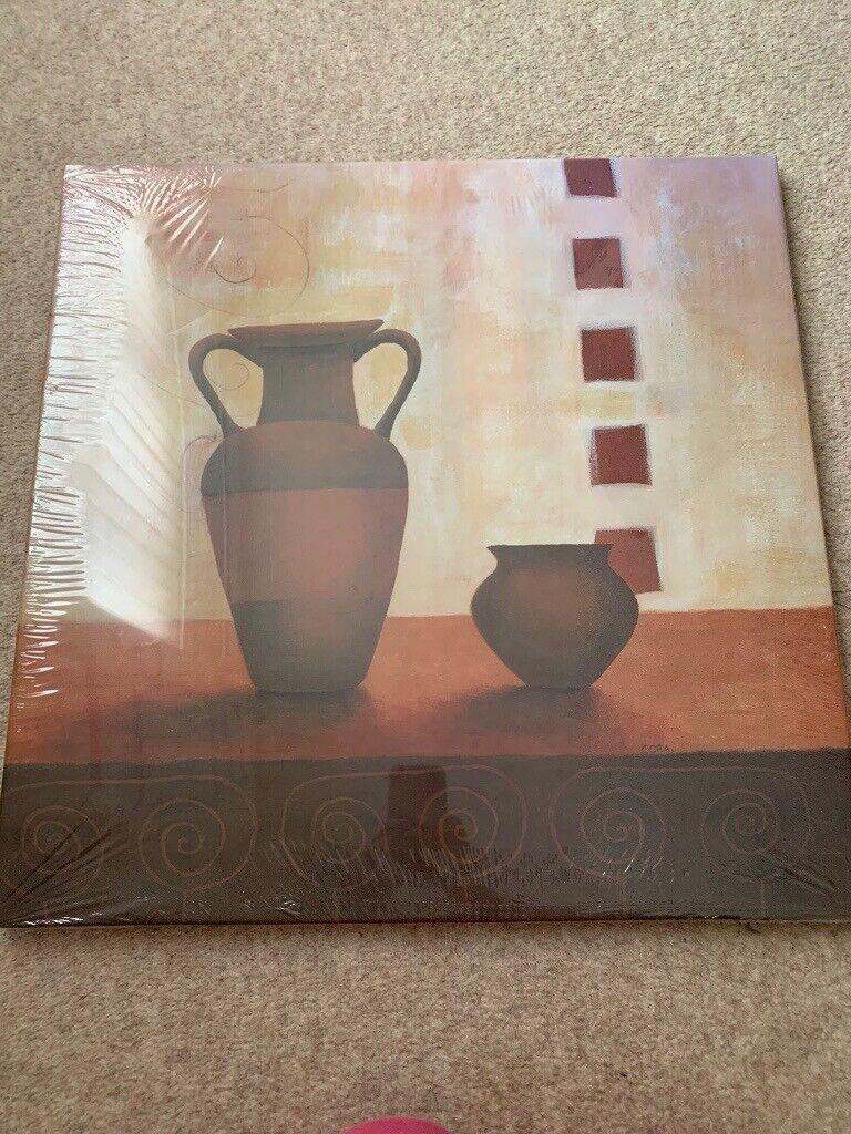 Large beautiful canvases 2 of cost £30 each sell £30 for both 