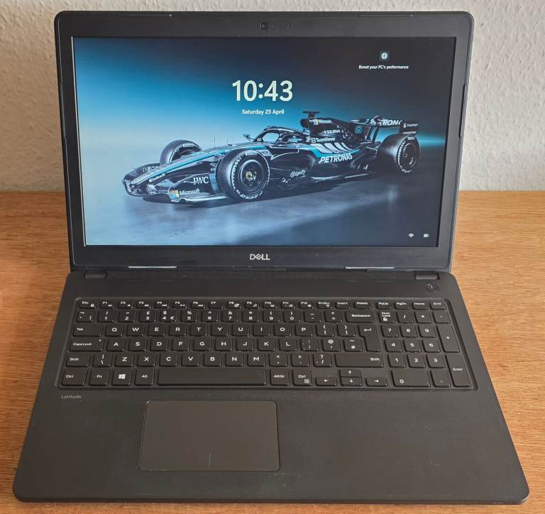 Dell Latitude 15.6" Business Class Laptop i5 CPU 8GB RAM 256GB SSD Win 11 Pro Office Pro Plus 2021