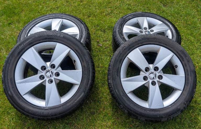 SKODA FABIA 15 inch Alloy Wheels & Tyres