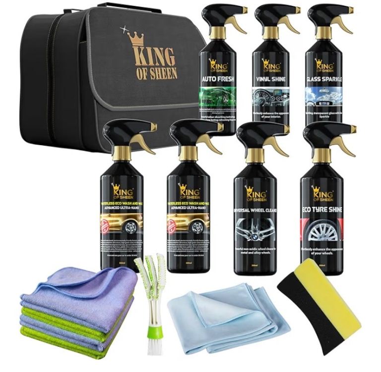 King of Sheen Bodywork Wheels and Interior Kit Bag