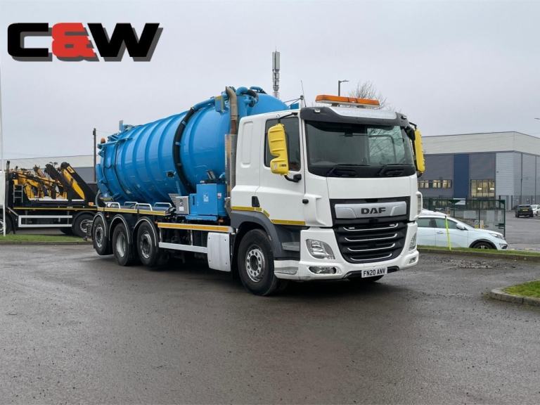 DAF 2020 (20) FAQ CF 410 8x2 32T Whale Tanker - 300,000Kms