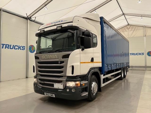 Scania G320 6x2 Rear Lift Sleeper Cab Curtainsider Manual