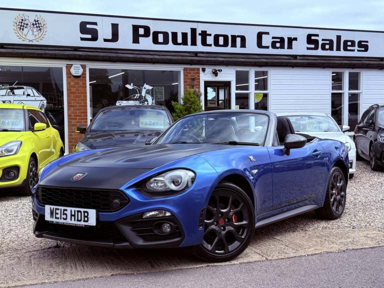 ABARTH 124 SPIDER 1.4 Abarth 124 Spider 1.4 Turbo Multiair 170hp Manual 2017