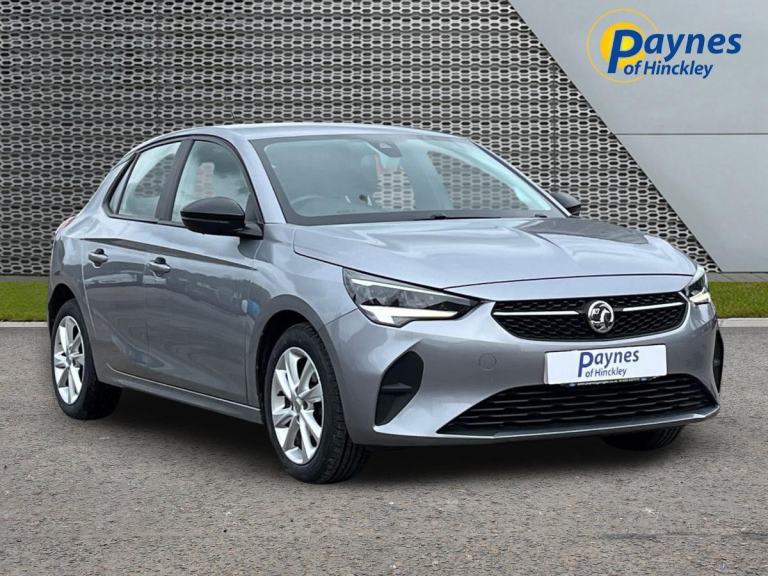 2020 Vauxhall Corsa 1.2 SE Premium Euro 6 5dr in Grey FSH AC HEATED STRG WHEEL
