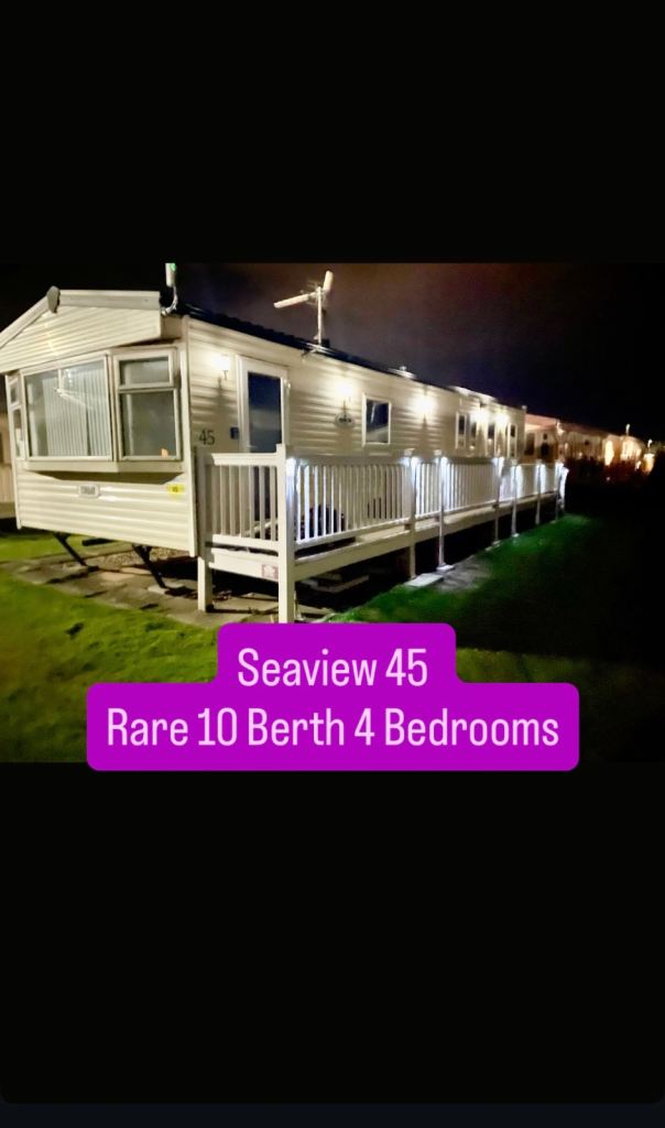 Ingoldmells 10 Berth 4 bed caravan hire