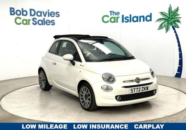 2023 72 FIAT 500C 1.0 MHEV DOLCEVITA PLUS CONVERTIBLE 2DR PETROL MANUAL EURO 6 (