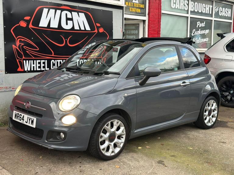 2014 Fiat 500 1.2 S 2dr CONVERTIBLE PETROL Manual