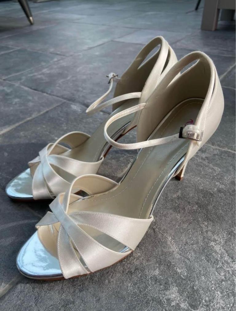 Bridal Wedding Shoes by Rainbow - Brand New - Never Worn - Size 7.5 (41.5)