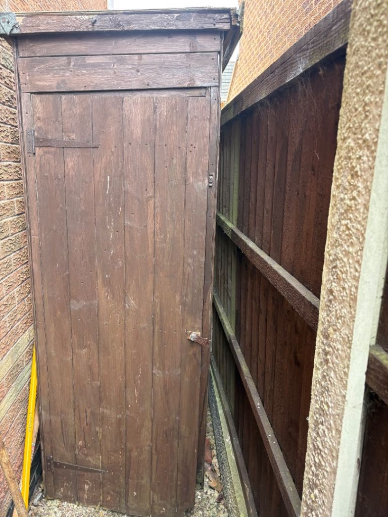 Free Narrow garden shed 