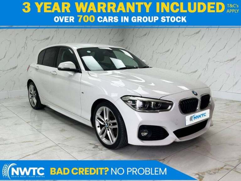 2016 BMW 1 Series 118d M Sport 5dr [Nav] HATCHBACK DIESEL Manual