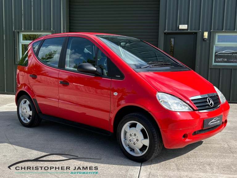 MERCEDES-BENZ A CLASS 1.4 A140 Classic Red Manual Petrol 1999