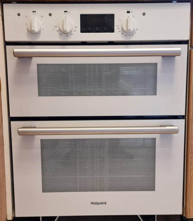 Hotpoint Double Oven Electric White Excellent Condition