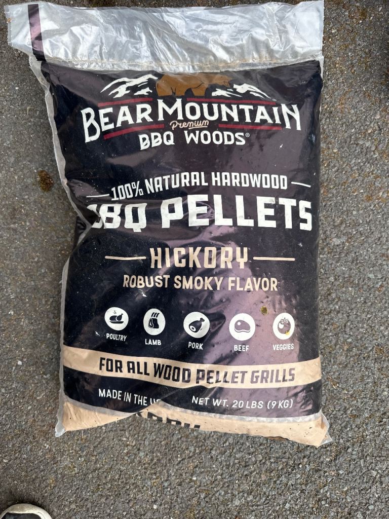 9kg hickory bbq pellets sealed 