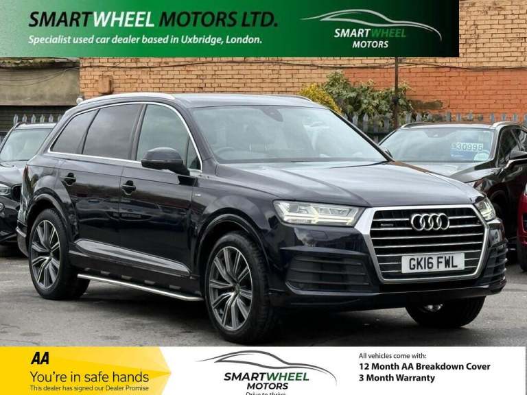 2016 Audi Q7 3.0 TDI V6 S line Tiptronic quattro Euro 6 (s/s) 5dr ESTATE Diesel Automatic