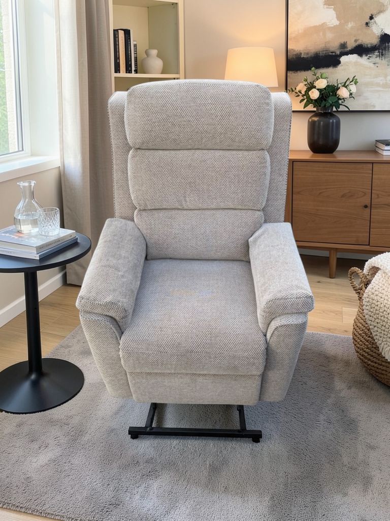 HSL BRAMHAM STANDARD RISER RECLINER CHAIR, HEATED SEAT, IMMEDIATE DELIVERY 