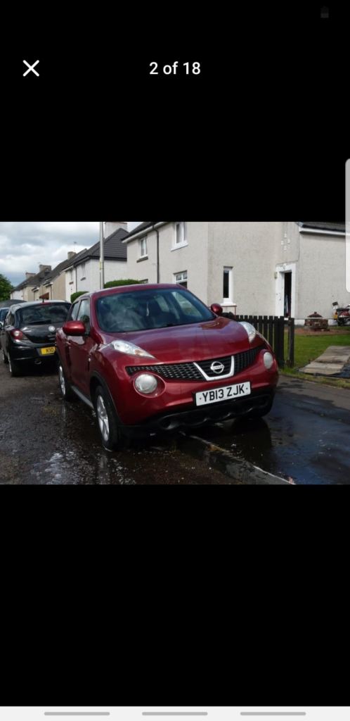 Nissan, JUKE, Hatchback, 2013, Manual, 1598 (cc), 5 doors