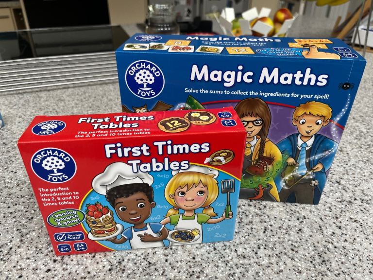 Like new Orchard Toys Maths Games