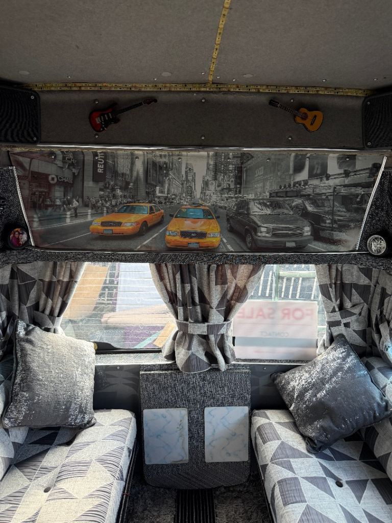 Ford transit minibus converted campervan
