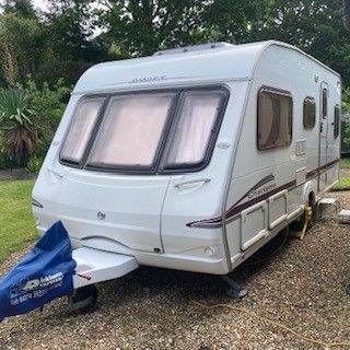 Swift Charisma 555 4-berth single axle caravan in good condition