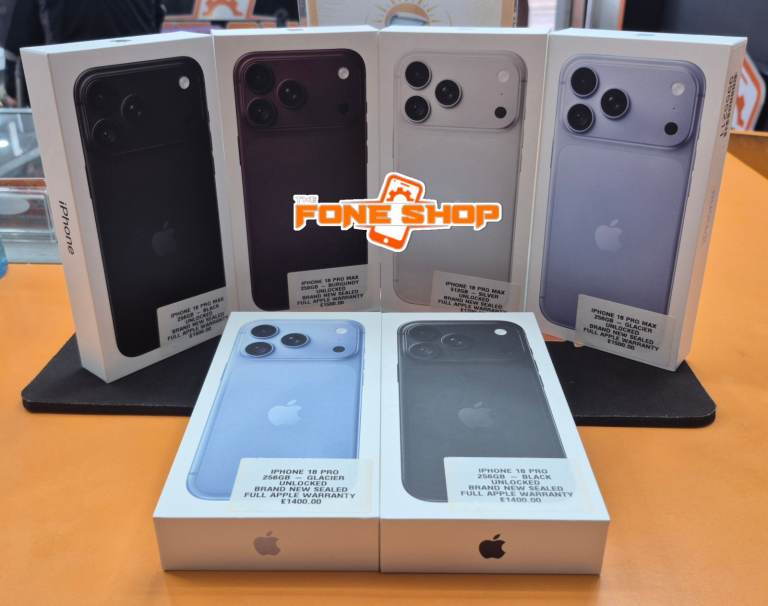 iPhone 18 Pro & Pro Max (sold out at all major retailers)
