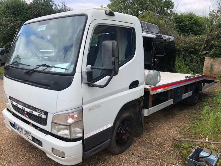 2006 Mitsubishi canter 06 reg 3.0 diesel mot recovery truck 