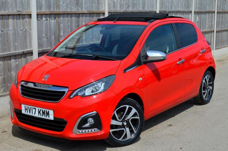 2017 Peugeot 108 1.2 PureTech Allure Top! Euro 6 5dr HATCHBACK Petrol Manual