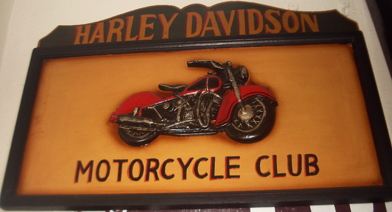 XMAS PUB SHED GIFTS: VINTAGE HAND-CARVED 3D WOODEN INTERIOR SIGNS - HOME BAR, MAN & WOMAN CAVE