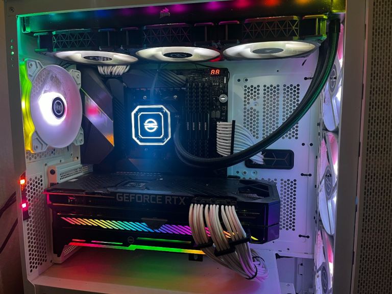 Gaming pc setup