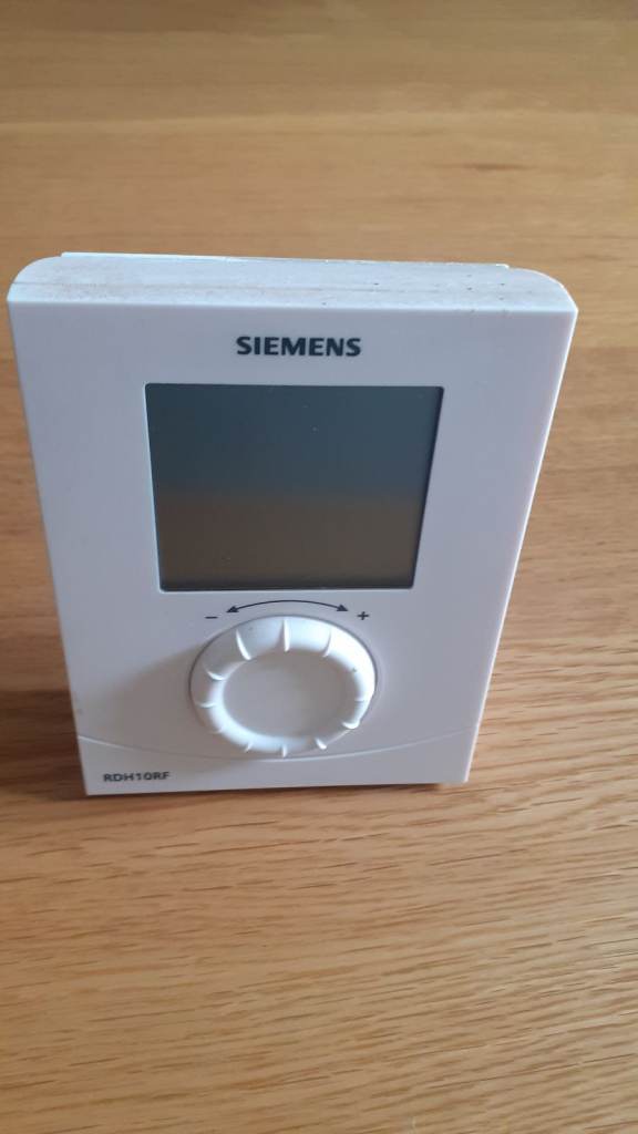 Siemens RDH10RF Wireless Digital Thermostat ONLY-German Made Combi Boiler in Perfect Condition £35 