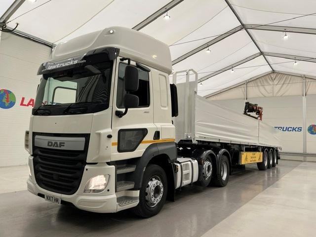 DAF CF 460 6x2 Tractor Unit with Montracon Brick Grab Trailer